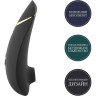 Бесконтактный клиторальный стимулятор WOMANIZER PREMIUM 2 черный WZ212SG9